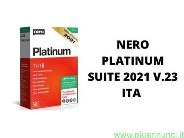 Nero 7 Ultra Ed. e 2021 Platinum Suite ITA Windows - 1