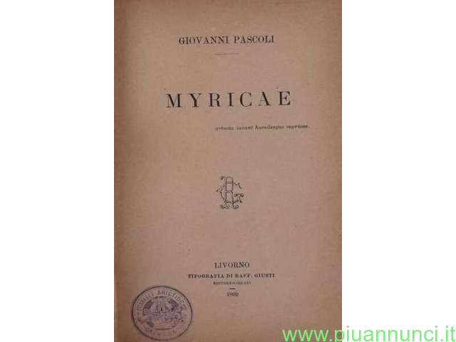 Myricae - 1