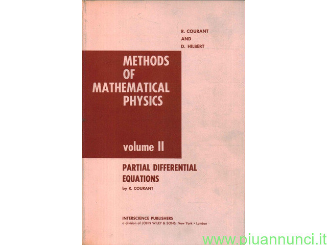 Methods of mathematical physics 'volume ii'   partial differential equations - 1