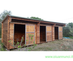 Box in legno per cavalli - 1