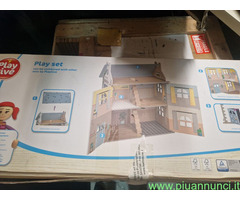 Casa PLAY TIVE delle bambole in legno 3 PIANI ORIG - 3