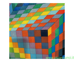 Serigrafia quadro astratto Victor Vasarely .1969 - 4