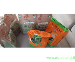 Sacchetti di pellet per conigli nani