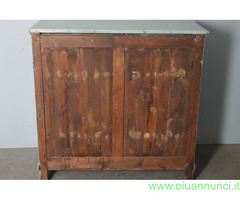 Antica credenza Liberty primi 900 laccata verde - 2