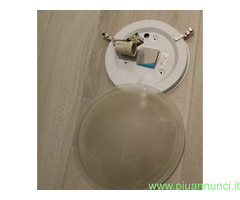 PLAFONIERA ROTONDA IN VETRO