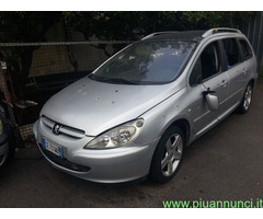 PEUGEOT 307 SW  TETTO-CERCHI LEGA INTERA X RICAMBI