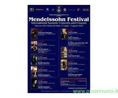 Corso12° Mendelssohn Festival - International Summer Concerts and Courses