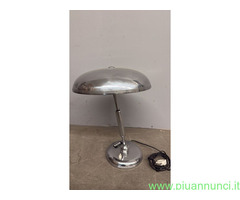 Lampada da tavolo in ottone nichelato Giovanni - 1