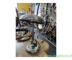 Lampada da tavolo in ottone nichelato Giovanni - 4