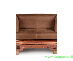 DIVANO AUTO DESIGN VINTAGE INDUSTRIAL COLOR RAME