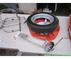 ACCESSORI X PIAGGIO VESPA 50 SPECIAL-RUOTA+SELLA+S