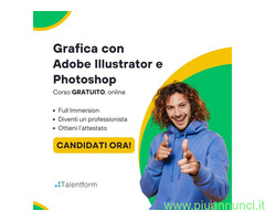 CorsoGrafica con Adobe Illustrator e Photoshop (corso GRATUITO a distanza, in aula virtuale) - 1