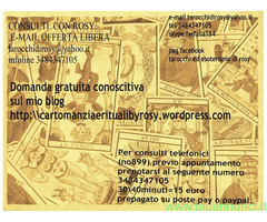 Rosy cartomante e sensitiva
