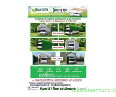 Box caper Promo -25%+50% Coperture camper e auto