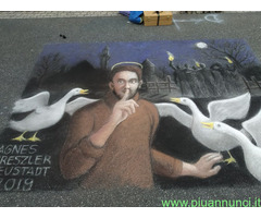 Street art, arte madonnara, live painting