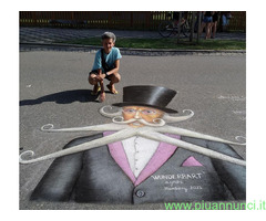 Street art, arte madonnara, live painting