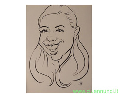 Animazione artistica (ritratti,caricature,pittura)