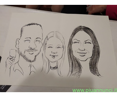 Animazione artistica (ritratti,caricature,pittura)