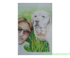 Ritratti di animali a pastelli