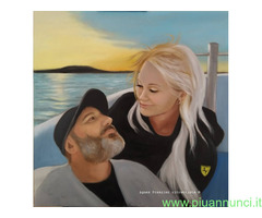 Pittura ad'olio - ricordo vacanze