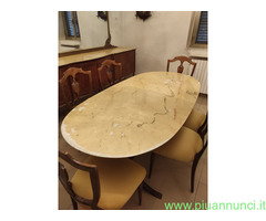 Tavolo ovale anni 60 vendo