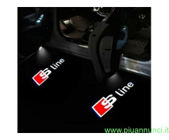 Luci cortesia LED Logo AUDI A1 A3 A4 A6 Q3 luci so