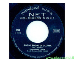 45 giri paolo paglia-quartetto system