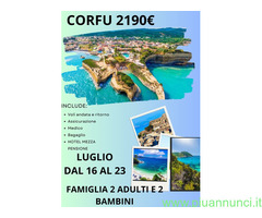Camera inHotel soggiono+voli prezzo per persona €349