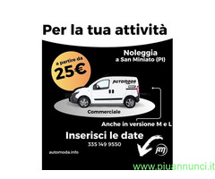 Noleggio auto e furgoni