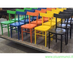 Sedie milano bistrot,  thonet per arredo ristorant