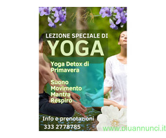 Corso🧘‍♀️🌸 YOGA DETOX DI PRIMAVERA 🌸🧘‍&#979