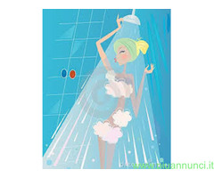 Shower scrub massage