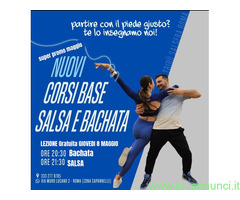 CorsoNUOVI CORSI BASE SALSA E BACHATA