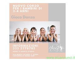 CorsoNUOVO CORSO DI GIOCO DANZA