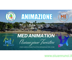 Med@EVENTS srl cerca  Animatori Turistici nel settore Turismo con  esperienza