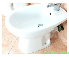 Bidet completo di rubinetto miscelatore più Water