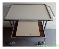 Carrello da Ristorante con piano estraibile