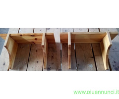 Mensole in legno massello di Pino complete di tutt