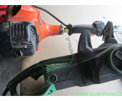 DECESPUGLIATORE+MOTOSEGA DI NOTA MARCA HITACHI-KIK