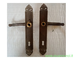 Maniglie per Porte in Ottone massiccio complete