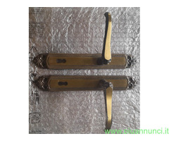 Maniglie per Porte in Ottone massiccio complete