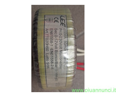 Trasformatore 220v - 12v sec. 200 va toroidale