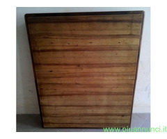 Tavolo Antico 1800 grezzo in legno Noce e Abete
