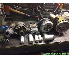 Vendo Motori elettrici e Condensatori funzionanti,
