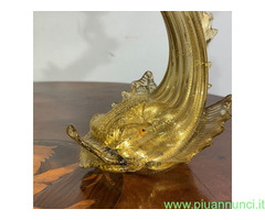 Coppia di candelabri /Candelieri vetro Murano