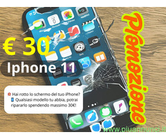 Offerta Shock: Riparazione Vetro iPhone 11 a 30 €