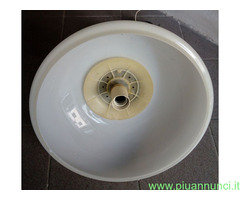 Lampadario in Vetro e Ceramica
