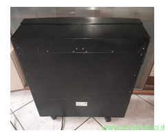 Stufa Caminetto Elettrico Portatile con ruote