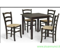 Set sedie da tavolo  per ristorante