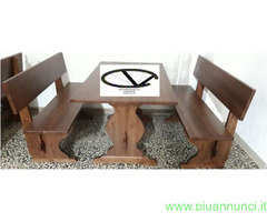 Panche in legno  per pub